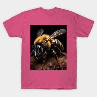 Oil paint, Hyperrealism, Amazing Zoo Bee T-Shirt